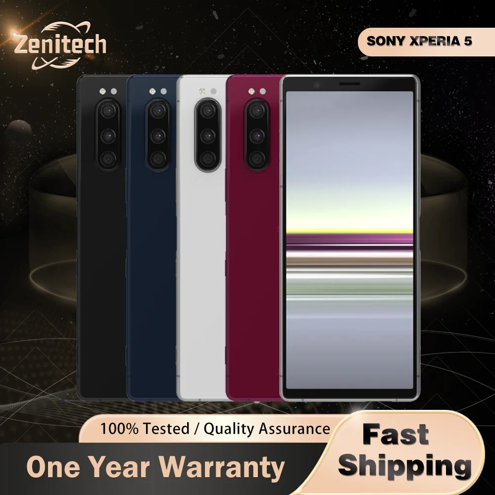 Sony Xperia 5 J8210 J9210 японская версия 6G 64 ГБ/128 ГБ ПЗУ 12 МП 6,1 4G LTE Snapdragon 855 NFC оригинальный смартфон Sony Xperia 5 J8210 J9210 японская версия 6G 64 ГБ/128 ГБ ПЗУ 12 МП 6,1 4G LTE Snapdragon 855 NFC оригинальный смартфон