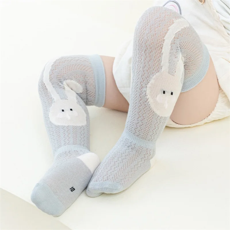 

Baby Girls Dress Socks Cute Bunny Elastic over the Knee Socks Newborn Stockings for Toddler Infant Clothing Accessories