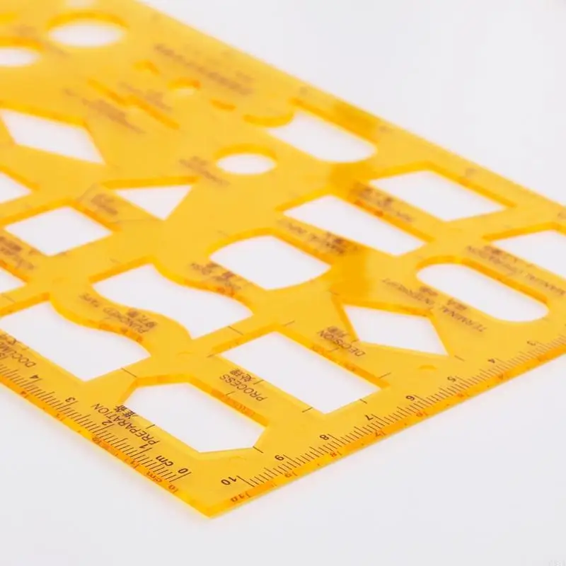 G8TA K Смоляная платная диаграмма символа шаблона шаблона измерения трафарета измерения инструмента Студент Студент