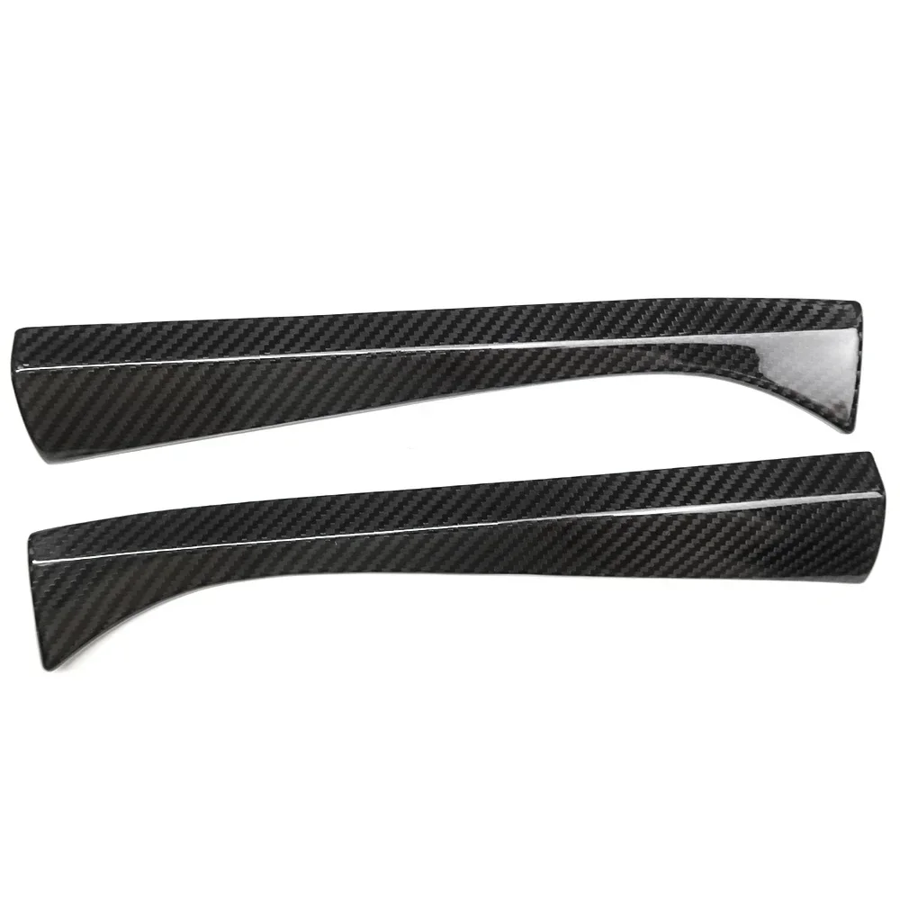 

For Corvette C8 Stingray Convertible Coupe Z51 Z06 2020-2024 Side Dashboard Cover Trim Dry Carbon Fiber Interior Accessories