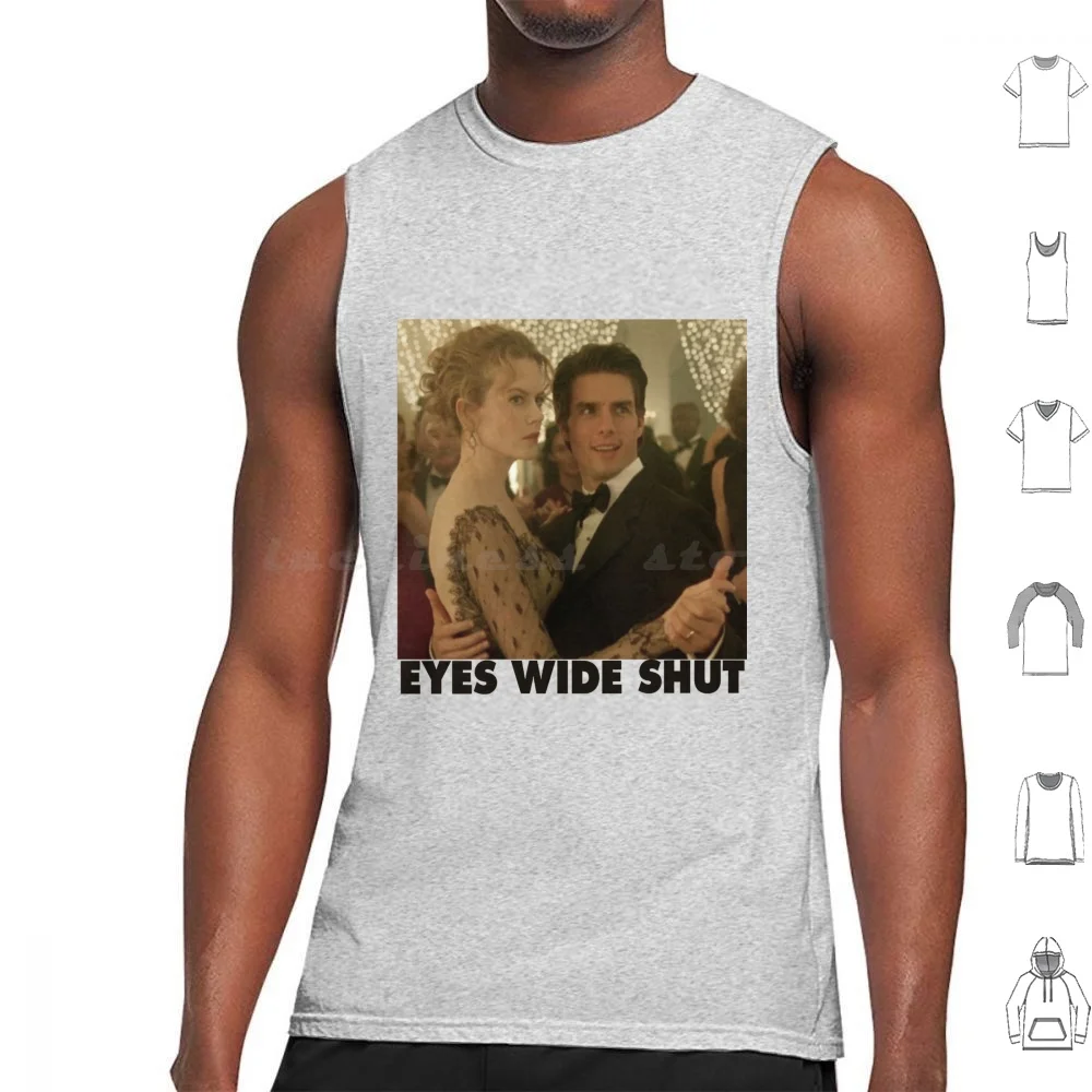 Eyes Wide Shut Tank Tops Print Cotton Eyes Wide Shut Minimalism Minimalist Movie Stanley Kubrick Minimalist Clockwork