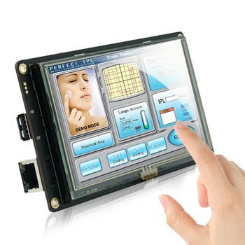Stone 7 inch HMI Smart Graphic TFT LCD Module Touch Screen with RS232/TTL for Arduino ESP32 STM32 PIC and Industry Use