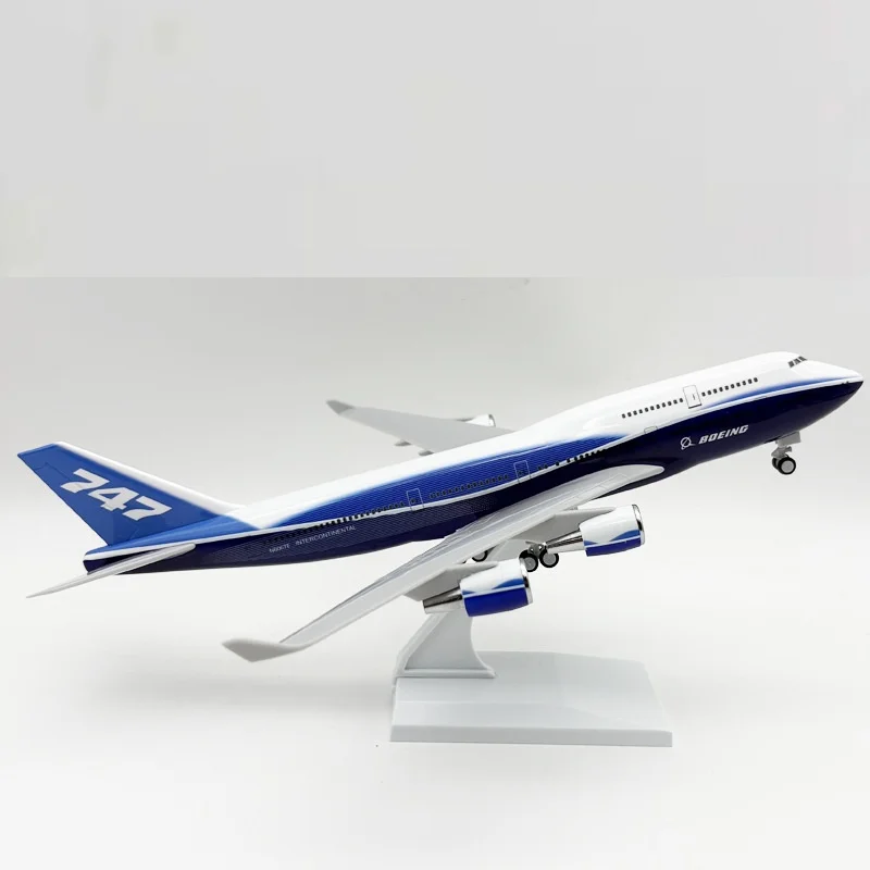 

30cm airplane toy B747 Prototype Airways Airplane Model Resin 1/250 Scale Diecast Aircraft Model Kit with Wheels for Plane