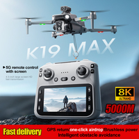 K19 Max GPS Drone 360° Laser Obstacle Avoidance Panoramic Shooting 5G RC Airdrop Device Drone Optical Flow Positioning Gift Toy