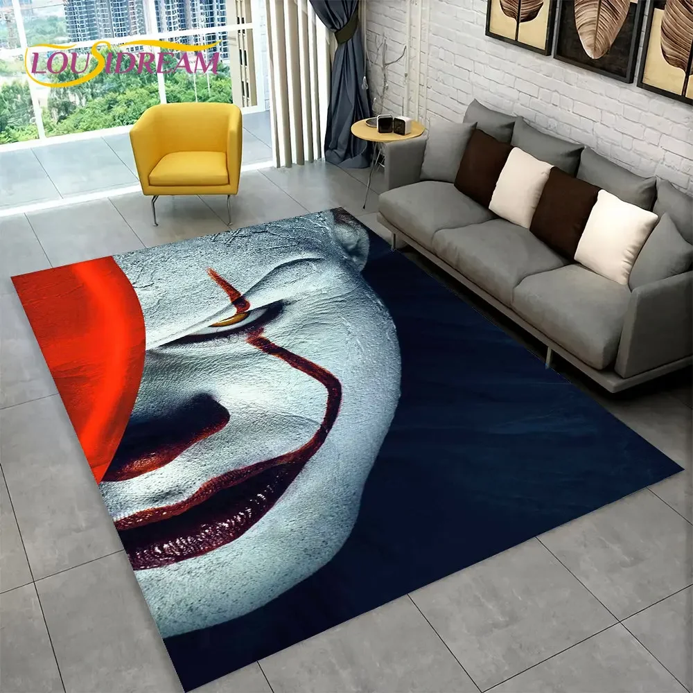 

VIKAMA Tide Play Carpet Mysterious Eye Crowd Silhouette Ins Style Personalized Home Wear-Resistant Easy To Clean
