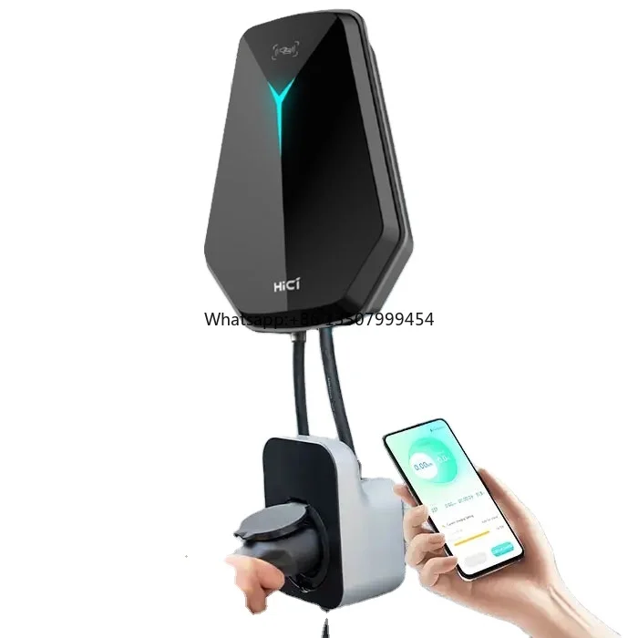 

Type 2 Plug Factory European 7KW 14KW Wallbox IP54 Home AC EV Charger Leakage Protection EV Charging Station