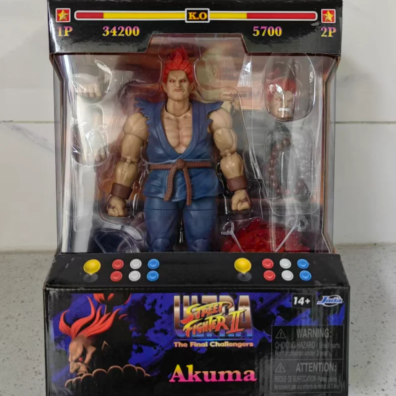 

В наличии: Коллекционная фигурка Jada Street Fighter 1/12 Limited Edition Akuma Street Fighter 2, 6 дюймов.