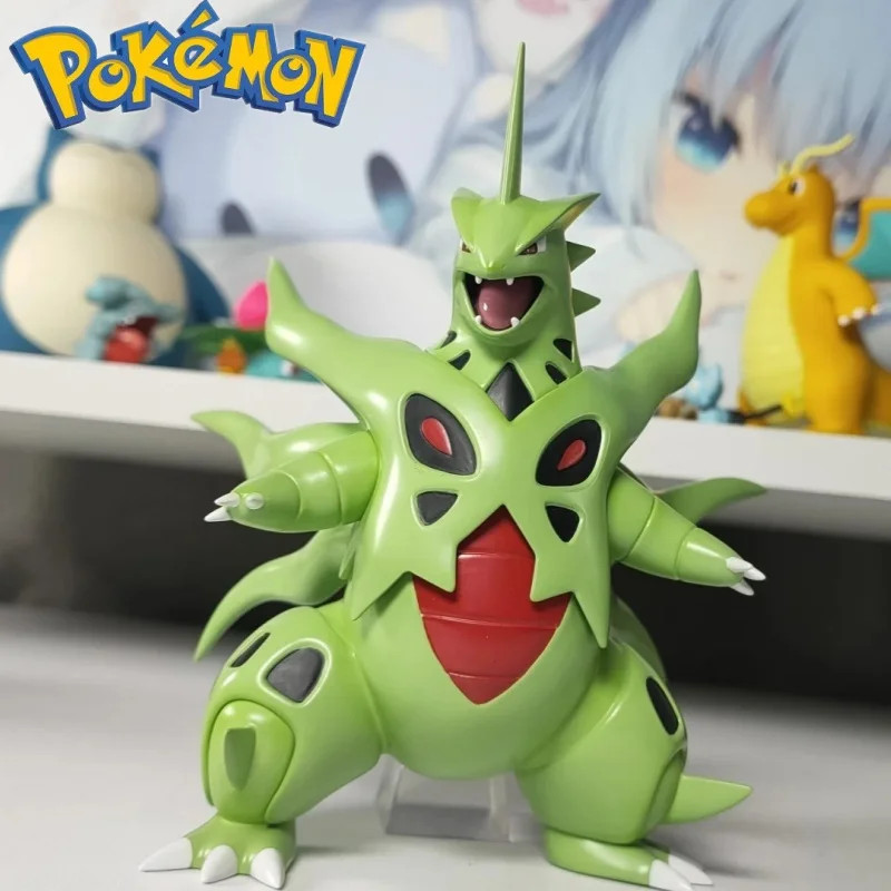 New Pokemon Anime Figure Mega Tyranitar Figures 1/20 Pvc Figurine Statue Model Doll Collection Room Decoration Desk Toys Gifts