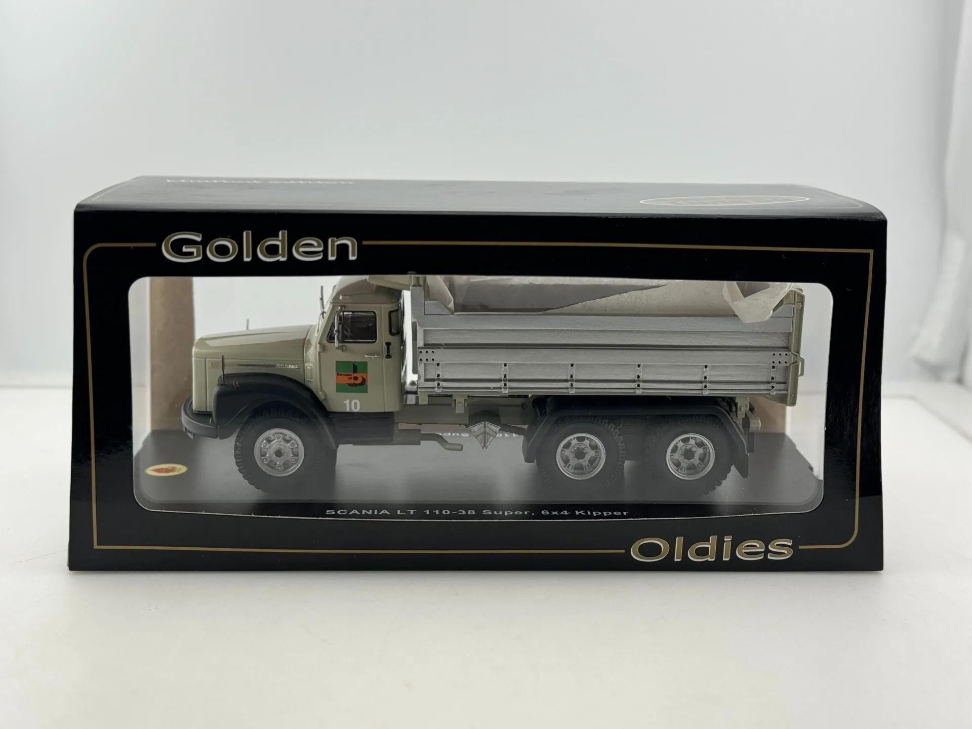 

Diecast Golden Oldies 1/50 Scale SCANIA LT 110-38 Super .6*4 Kipper Car Model Collectible Toy Gift Souvenir Display Ornament