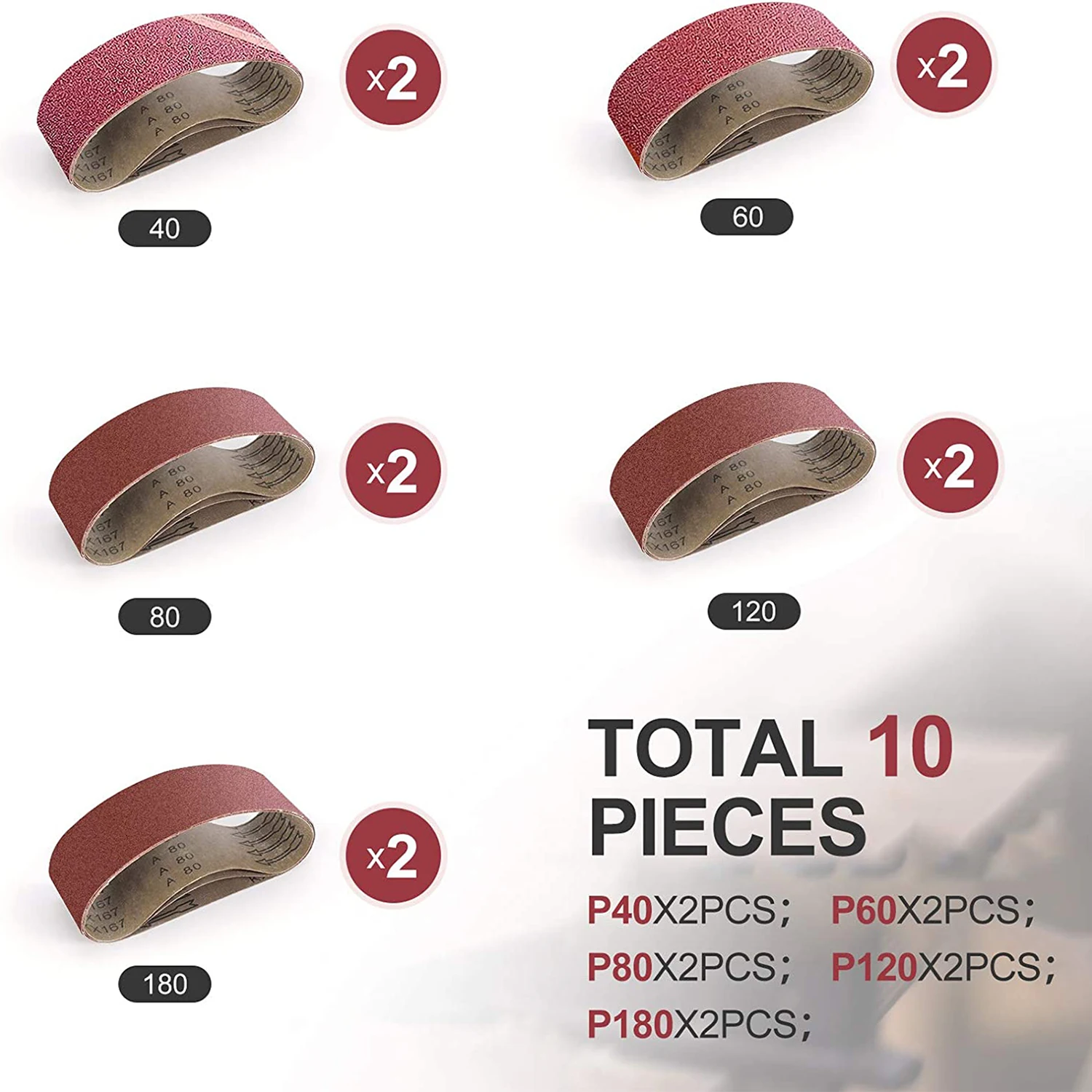 750W Belt Sander Electric Table Sander Variable Speed 2-in-1 Vacuum Cleaner Adapter Woodworking Belt Sanding Grinding Machine