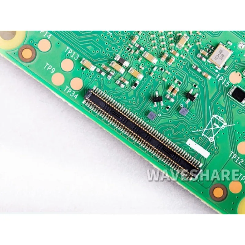 Modul komputasi Raspberry Pi 4 kecepatan tinggi, RAM besar, daya rendah, performa ditingkatkan