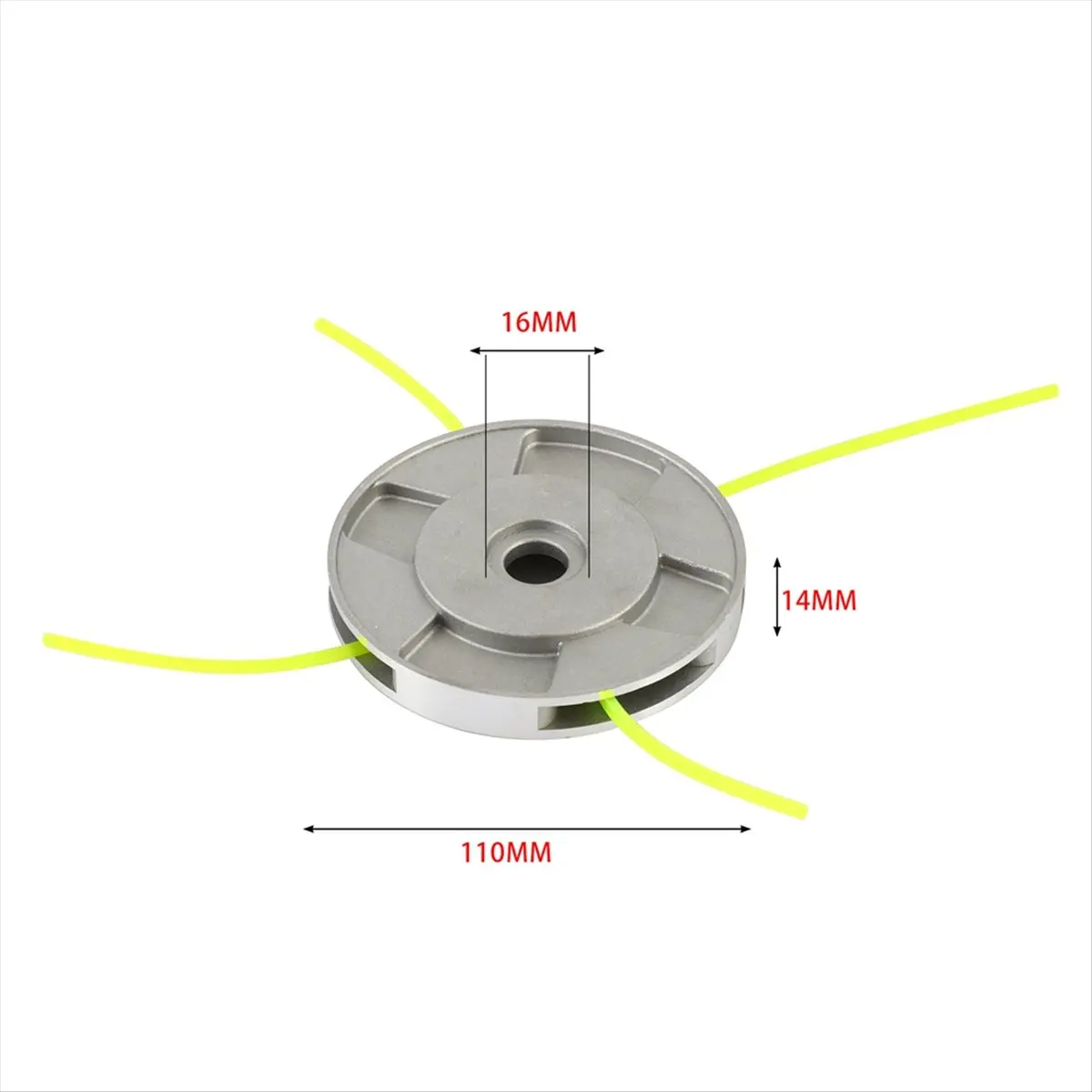 A23PBG Lawn Mower Trimmer Heads Wear-Resistant Weeding Disc Anti-Corrosion and Rust-Proof Suitable for Garden Lawn