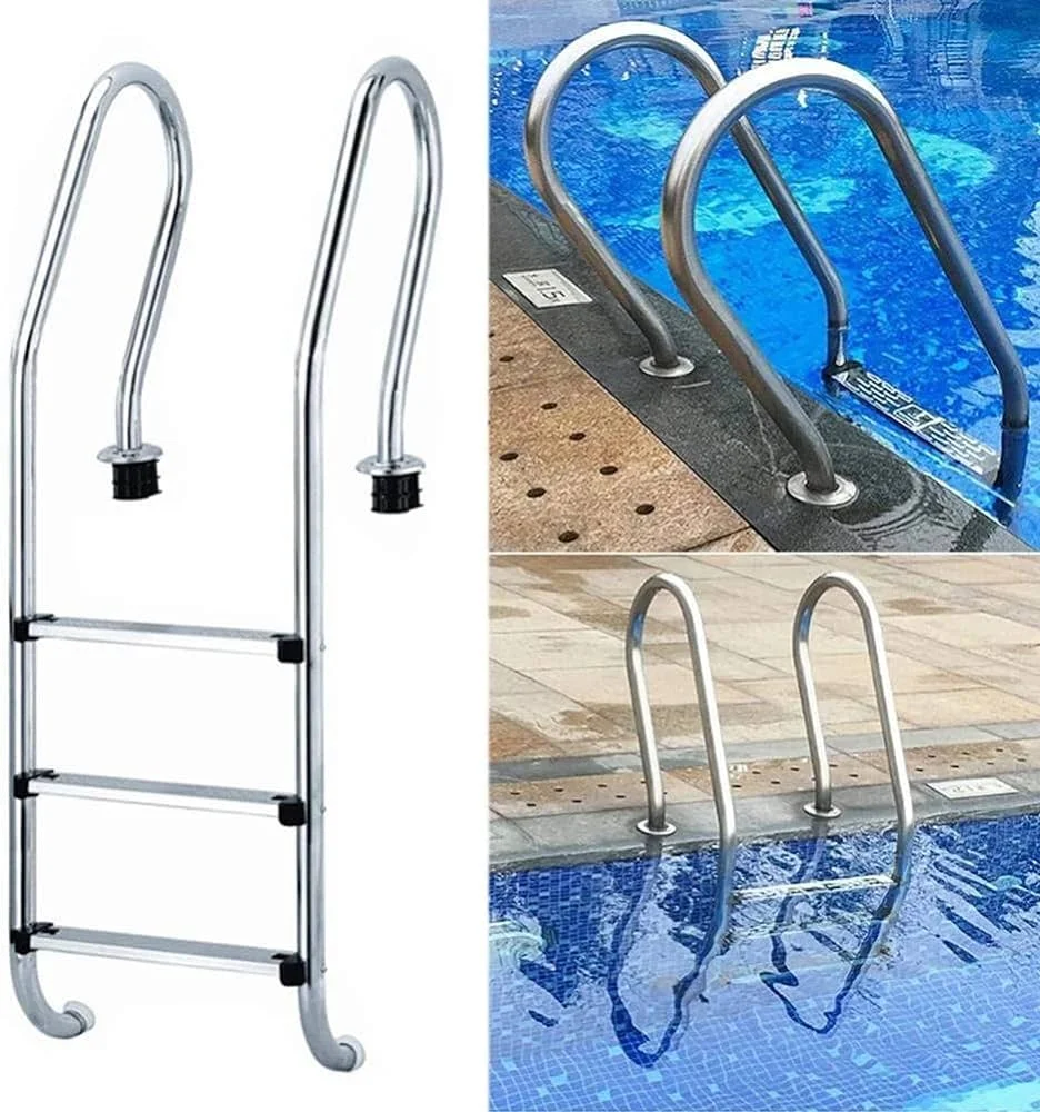 ملحقات ومعدات حمام السباحة بالجملة مصنع الفولاذ المقاوم للصدأ سلم حمام السباحة سلم إينجروند