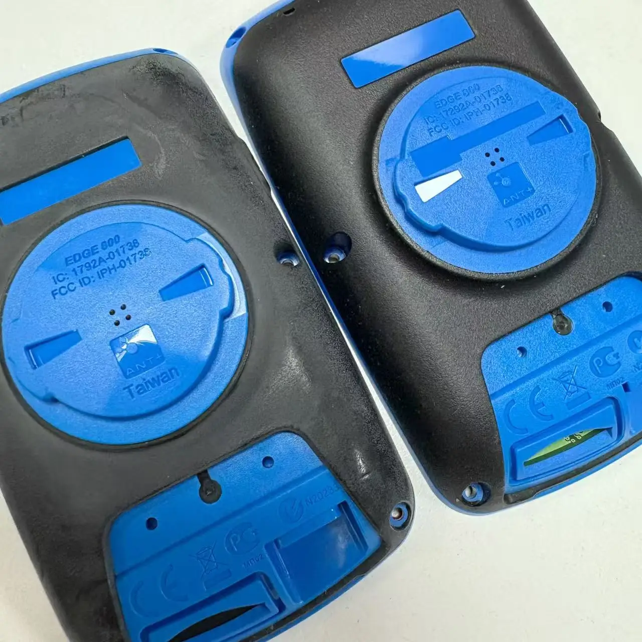 For Garmin Edge 800 Edge800 Back Cover Without Battery  Blue Rear Cover Without Rubber Cap (Optional)