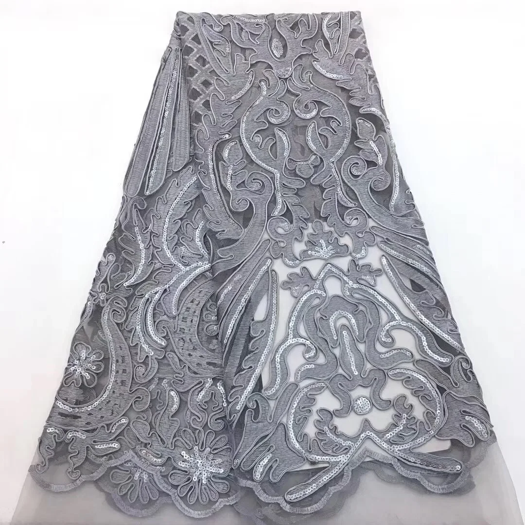 

2017 High Quality African French Lace Fabric White Swiss Voile Lace in Switzerland With Stones Nigeria Lace Fabric