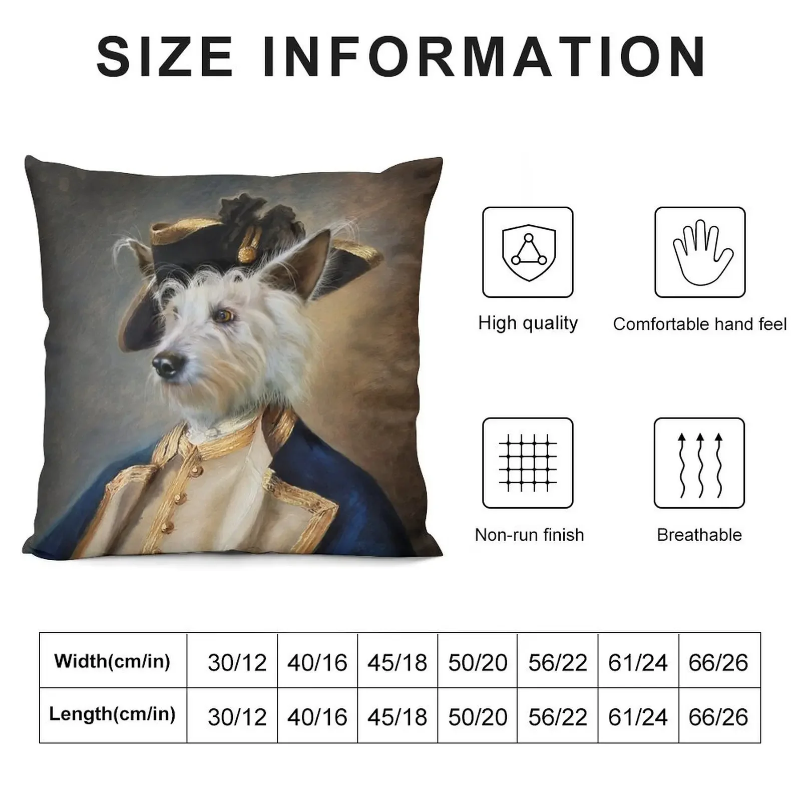 Dog Portrait - Barkley Throw Pillow Pillow Cover christmas pillow case