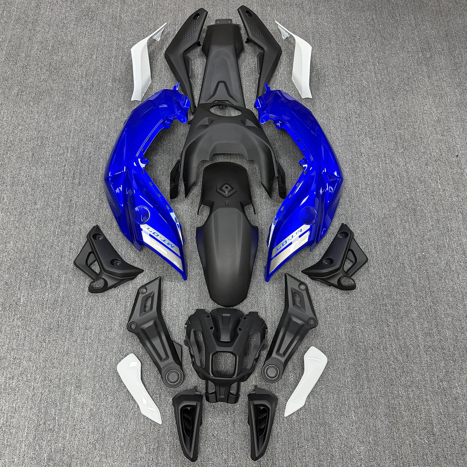 Voor Yamaha MT-07 mt07 FZ-07 fz07 2021 2022 2023 2024 ABS Spuitgegoten Volledige Kuip Kit, ABS Koolstofvezel Gesmeed Shell Set