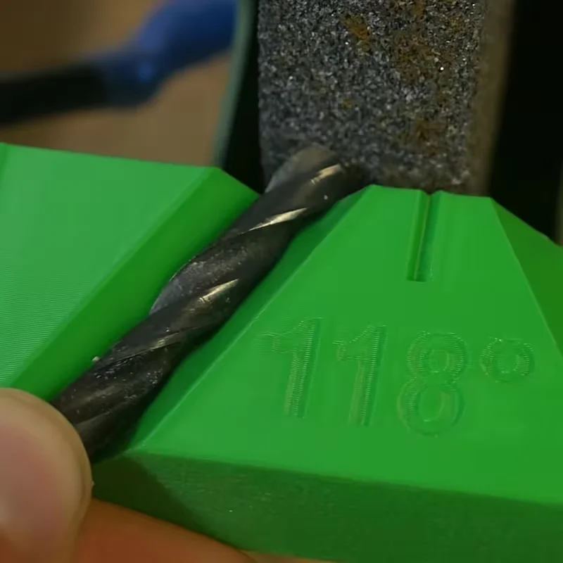 1 Pcs  a 118° Angle Drill Bit Sharpening Tool, Robust And Long-Lasting, Providing Safety And Peace of Mind