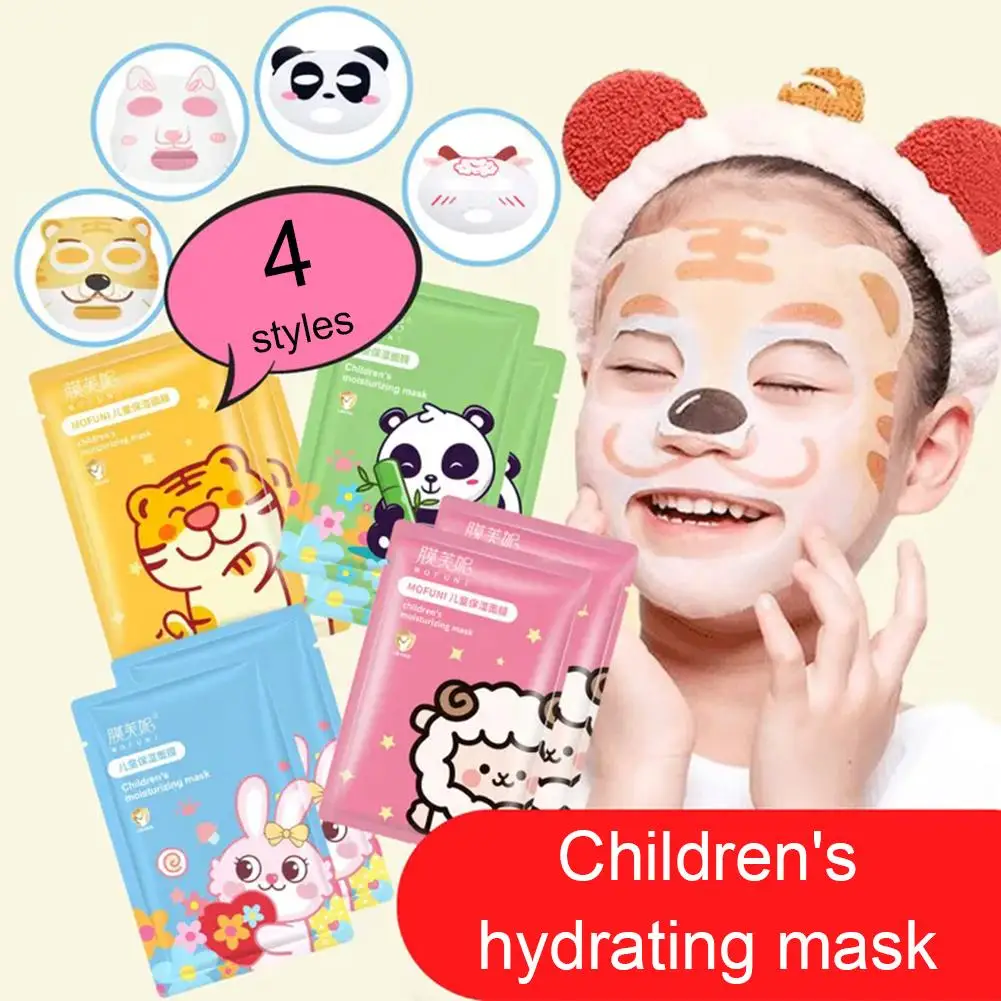 Cartoon Animal Hydrating Sheet Masks (5-Pack) 2