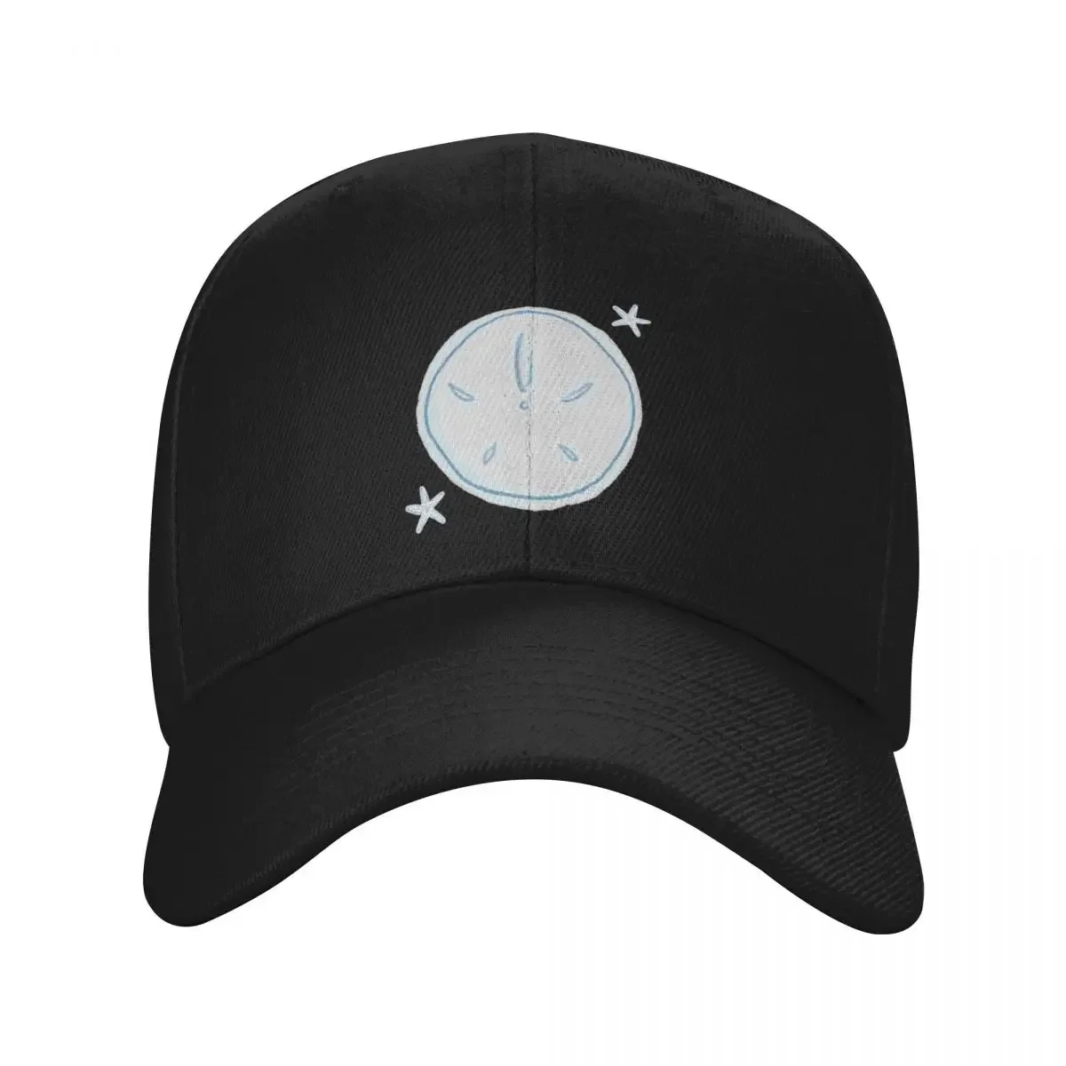 sand dollar wishes and starfish kisses Baseball Cap black Dropshipping Unique hats hard hat Women's Golf Clothing Men's