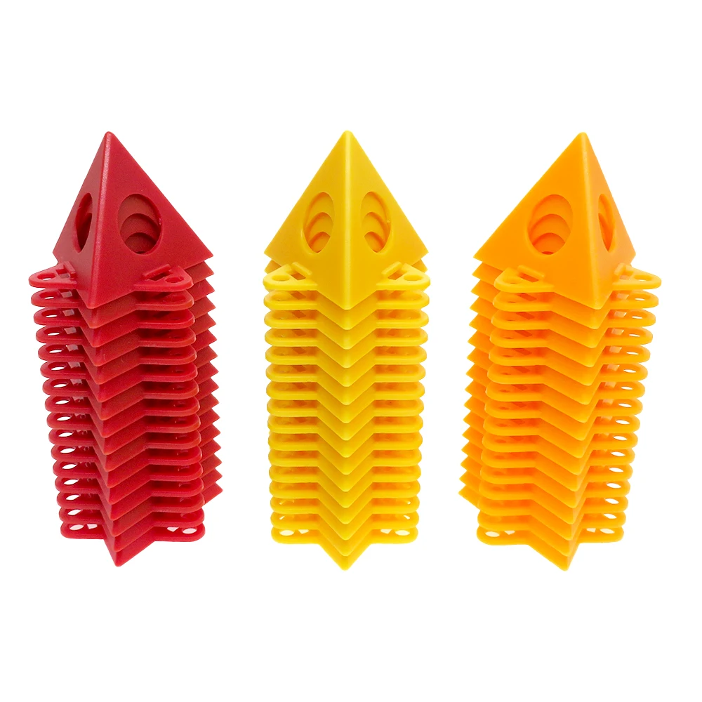 

10 шт. мини-подставок для краски, треугольные опоры для инструментов, для столярных работ, аксессуары для деревообработки, 3 цвета, для вертикальной установки