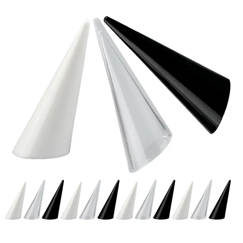 

Набор из 15 прозрачных акриловых конусных подставок для колец: элегантная, компактная витрина для ювелирных изделий, идеально подходит для розничных продавцов