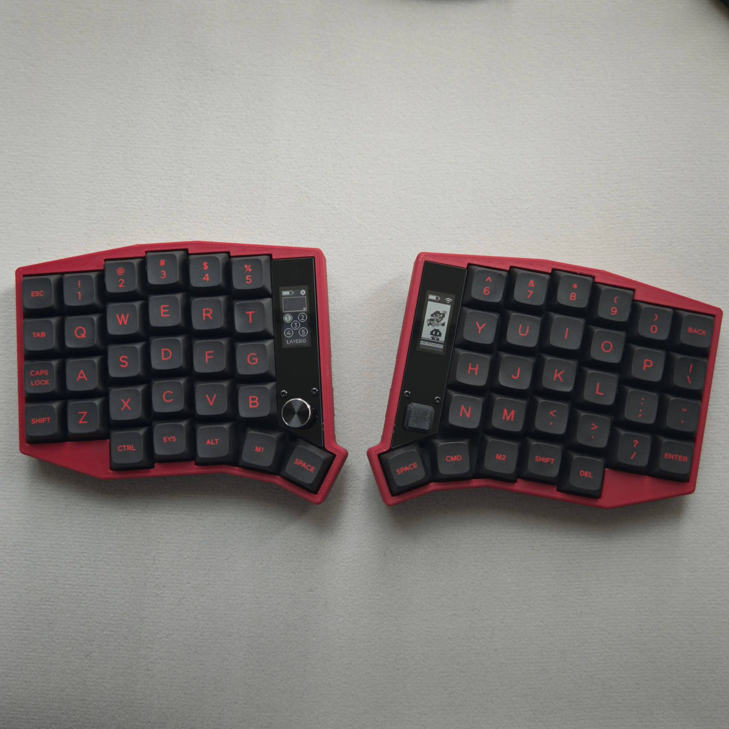 

Разделенные колпачки для клавиш Sofle/Corne XDA Profile PBT, пять сторон термосублимационных колпачков для клавиш, 72 клавиши, аксессуары для клавиатуры Lnline