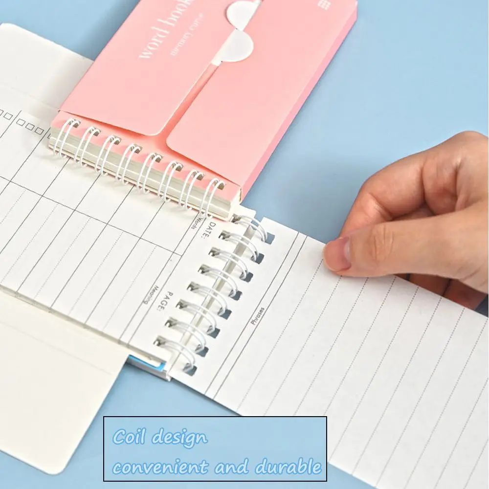 Portable Study Memory Memo Foreign Languages Word Book Mini Notepad Recite Words Vocabulary Notebook