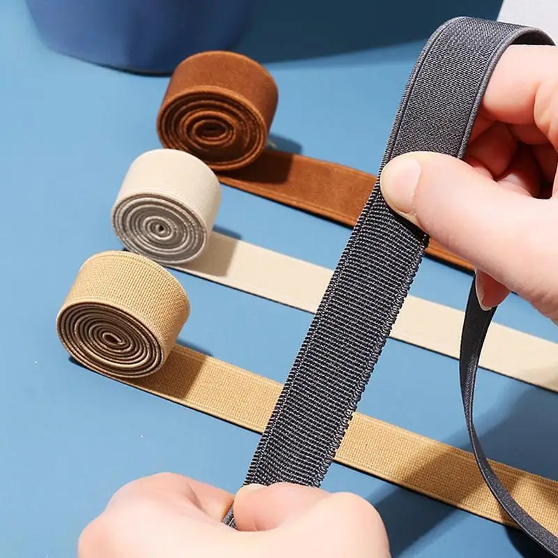 3 Meter 20 Millimeter Mehrfarbiges Elastisches Band Gummiband Kleidung Nähelastikband Taillenband Federband – Detail 4