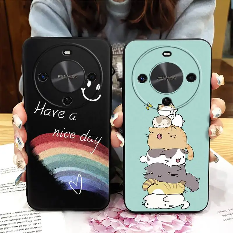 Dirt-resistant Cute Phone Case For Huawei Maimang30 5G Cover Full wrap Shockproof Back Cover Silicone Fashion Design