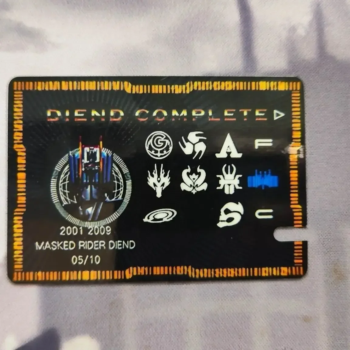 Bandai Kamen Rider Emperor Ride, New God Master Card, Old God Master Card, Digital Card, Haidong God Master Card