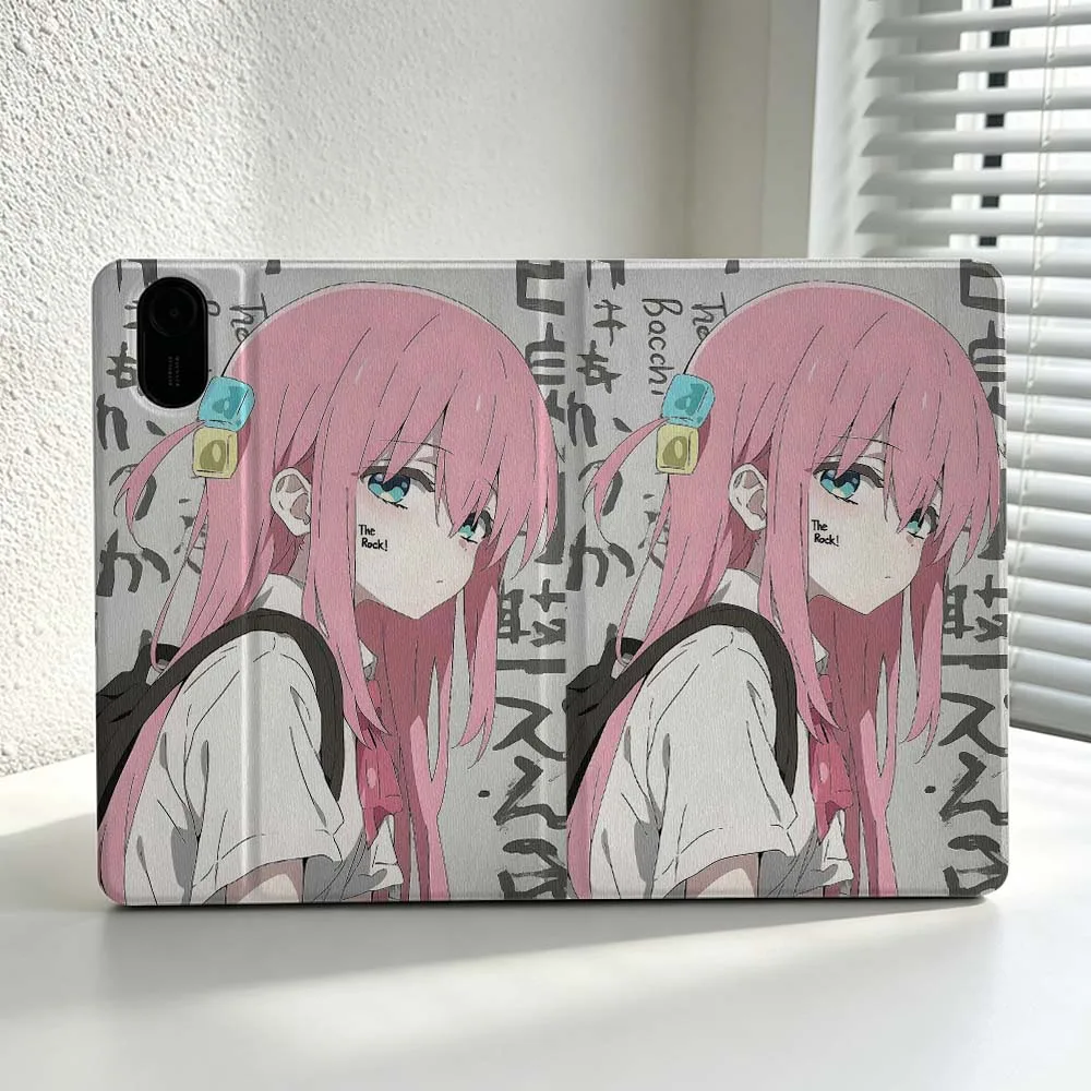 Anime B-Bocchi T-The Rock Cover For Xiaomi Redmi Mi Pad 8 7 6 5 4 2 SE K Pro Max Ultra Poco Pad Soft Inch Tablet Case