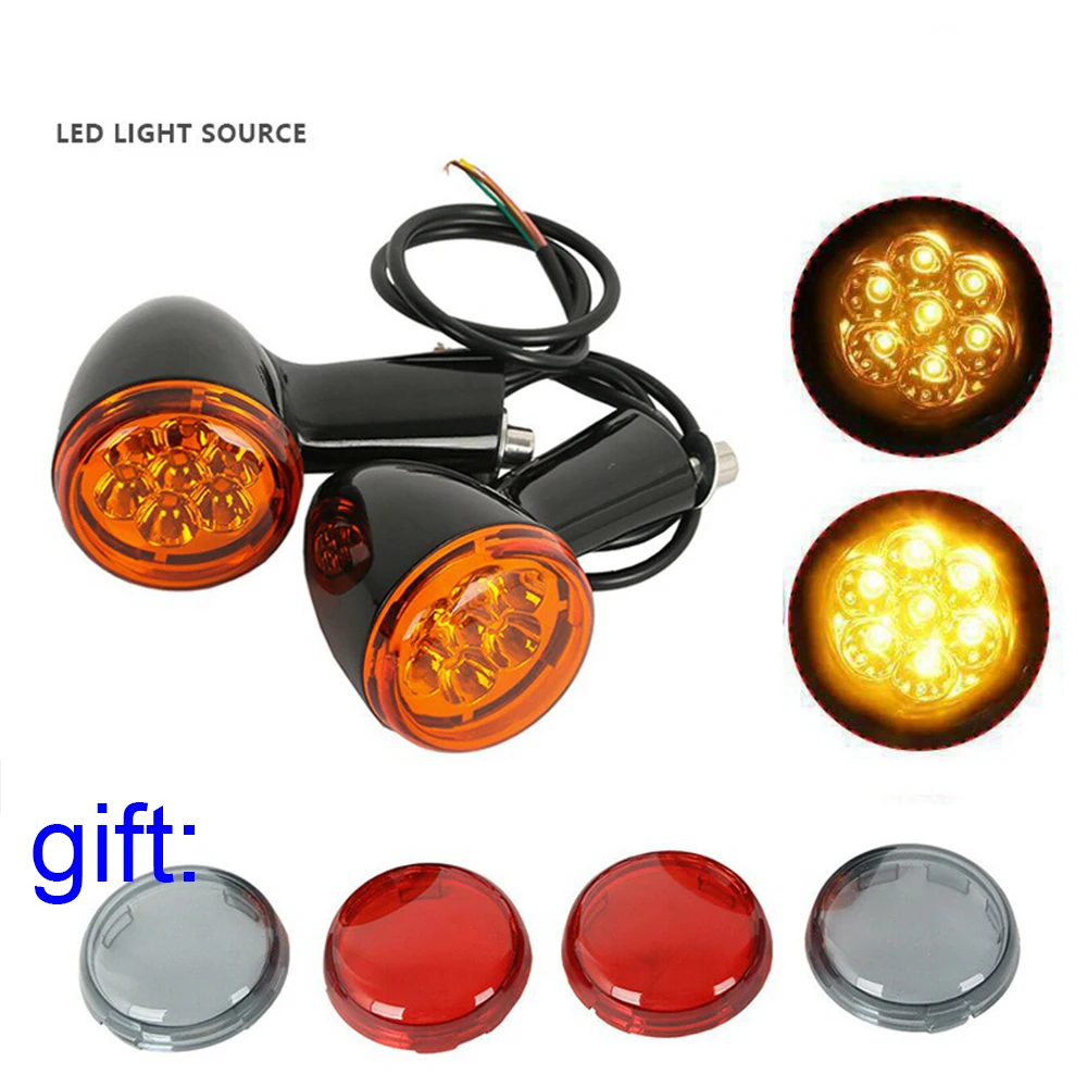

Motorcycle Rear Amber Turn Signals Lights Bracket For Harley Sportster XL 883 1200 1992-2019 2015