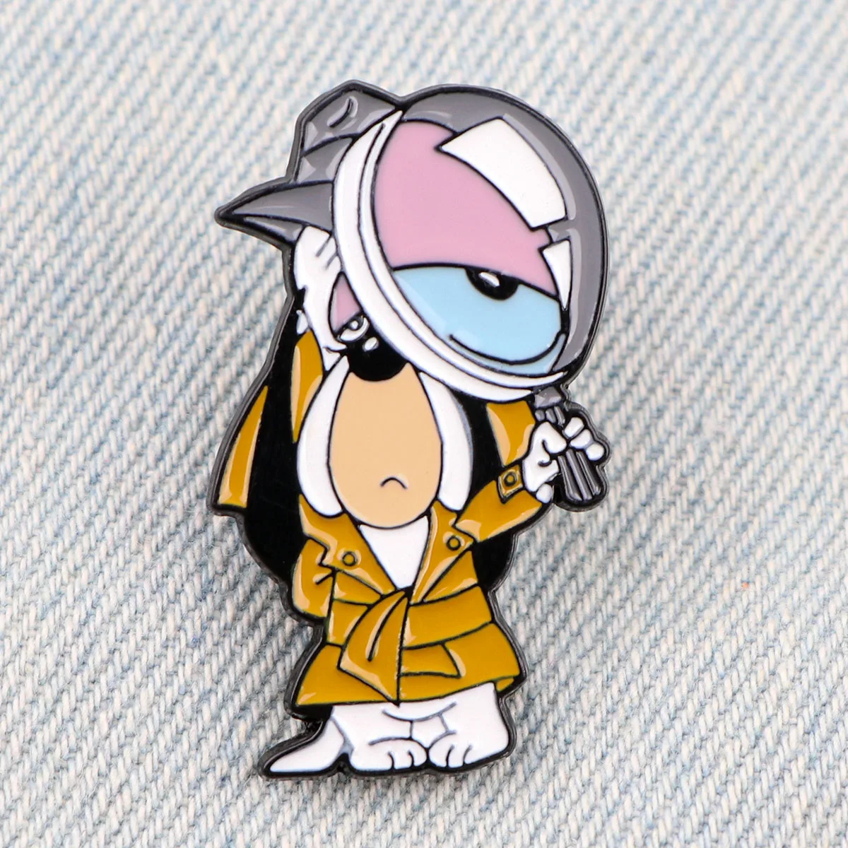 Funny Dog Enamel Pin Cartoon Brooch Pines Lapel Pins Badge on Backpack Cosplay Accessories Anime Jewelry Gifts for Friends