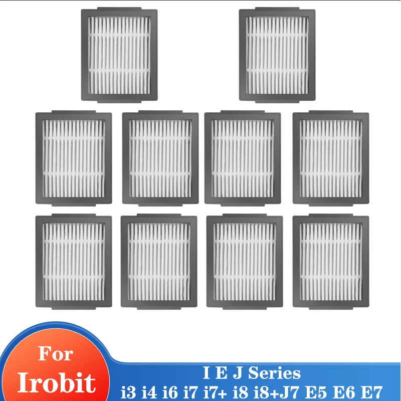 Hepa Replacement Filters for iRobot Roomba i3 i4 i6 i7 i7+ i8 i8+J7 E5 E6 E7 I & E & J Series Vacuum Cleaner Kit
