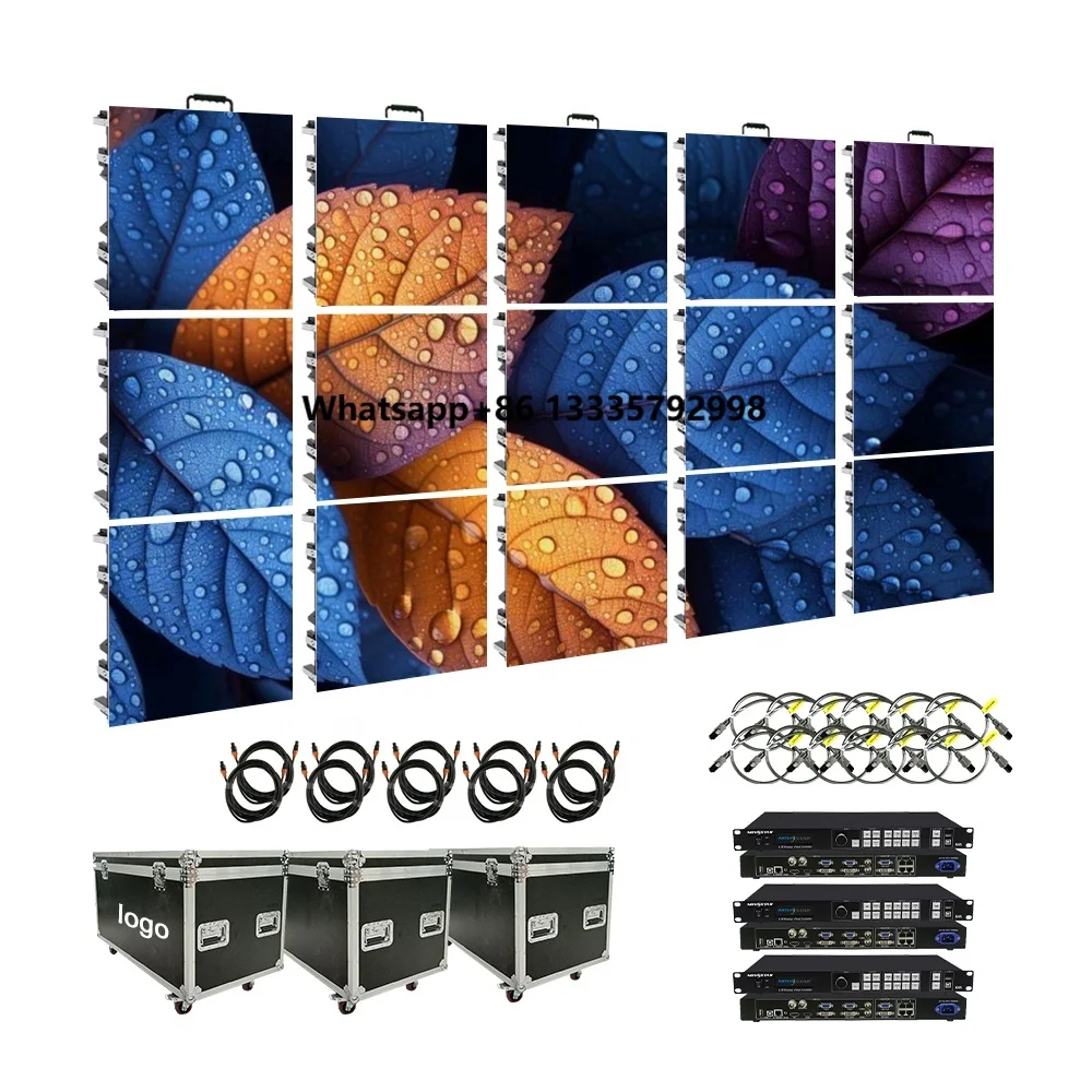 

RAYBO Full Color Advertising for Dj Stage Waterproof Advertising Indoor Outdoor Video Wall Panels Pantalla Led Display Screen