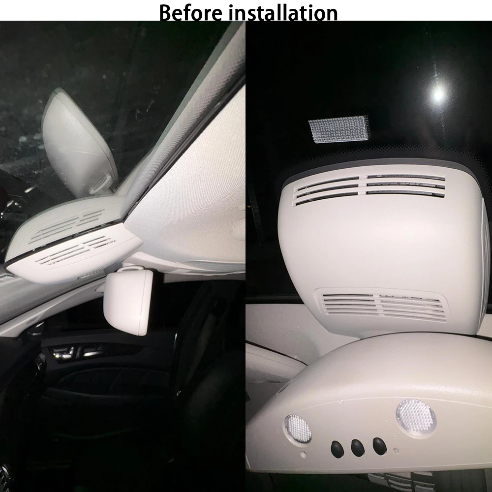 for Mercedes Benz C Class C204 CLS C218 GLC X253 C253 Coupe DVR Dash Cam OEM Front Rear Camera Video Recorder Recording