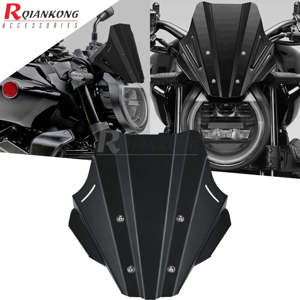 

Motorcycle CNC Aluminum For Honda CB 1000 R CB1000R Neo Sports Cafe 2021-2022-2023-2024 Windshield Sport Windscreen Visor Guard