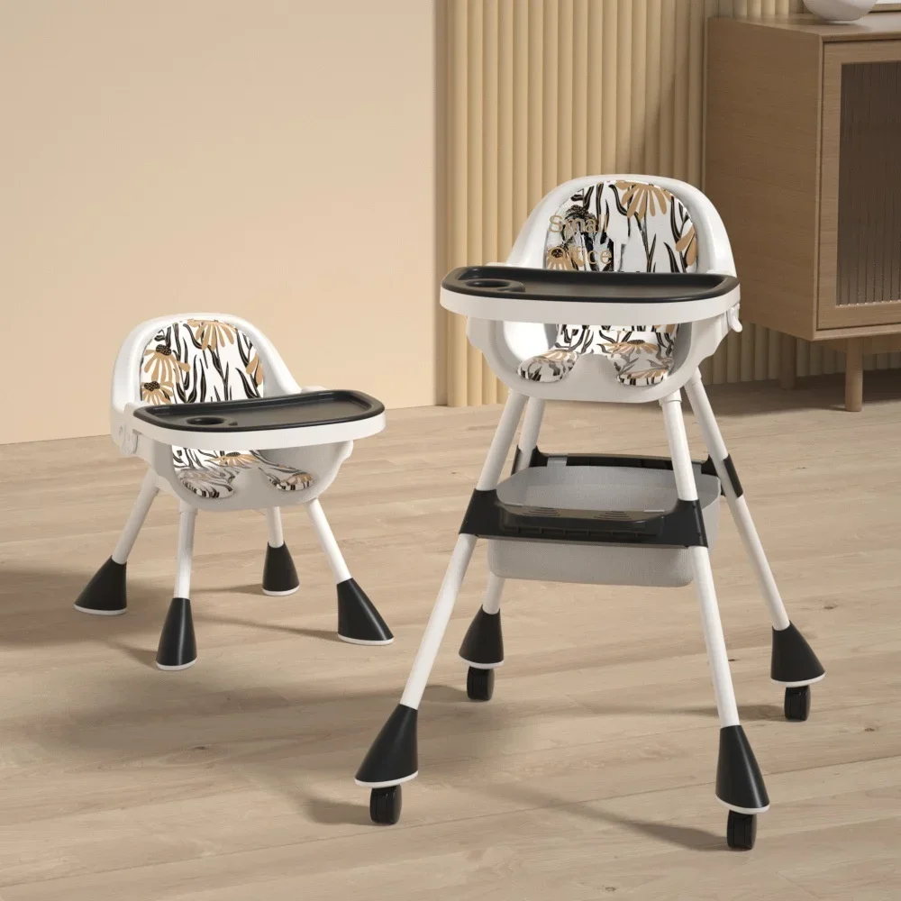 Modern Portable Removable  Baby Dining High Chair Multifunctional Child Seat for Children Baby Dining Table