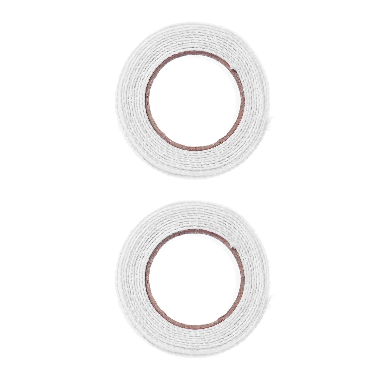 2 個中空布レーステープ粘着マスキング装飾テープスクラップブッキングクラフトカード日記プランナー粘着クラフト用