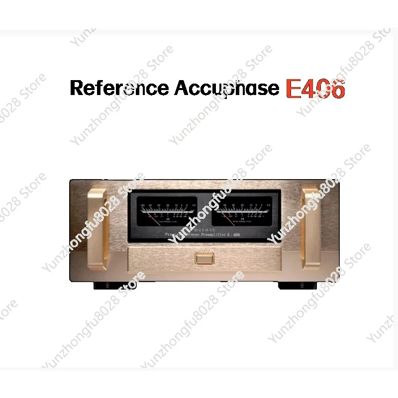 Gold E406 320W * 2 HIFI High Power High Temperature Field Effect Transistor Balance/RCA Input Audio Amplifier