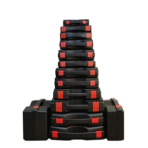 Professional suitcase toolbox with spong, complete toolbox, portable plastic box, if instrument safety equipment 12 Main Sales Tool Bag Complete - №4