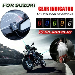 For SUZUKI GSF 1250 Bandit DL1000 VStrom GSXR 600 GSX-R 750 GSX-R750 SV 1000 SV650 SV1000 Motorcycle Gear Indicator Gear Display