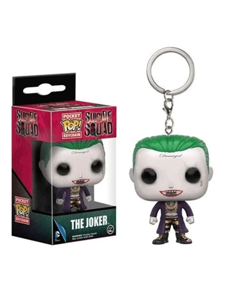 Pocket Pop The joker Suicide Squad keychain Funko