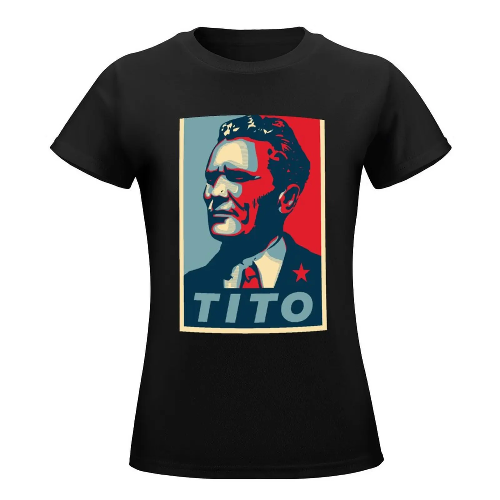 Josip Broz Tito T-Shirt plus size tops summer top western t shirts for Women