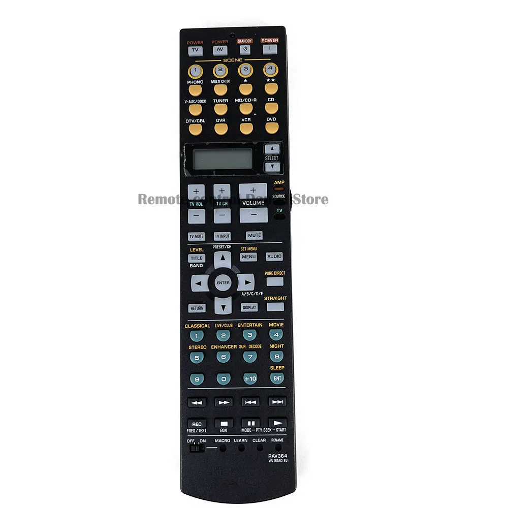 NEW Original RAV364 WJ16560 EU FIT FOR Yamaha AV Receiver/AV Amplifier Remote control RX-V661 HTR-6060 DSP-AX761 RX-V861 HTR-608