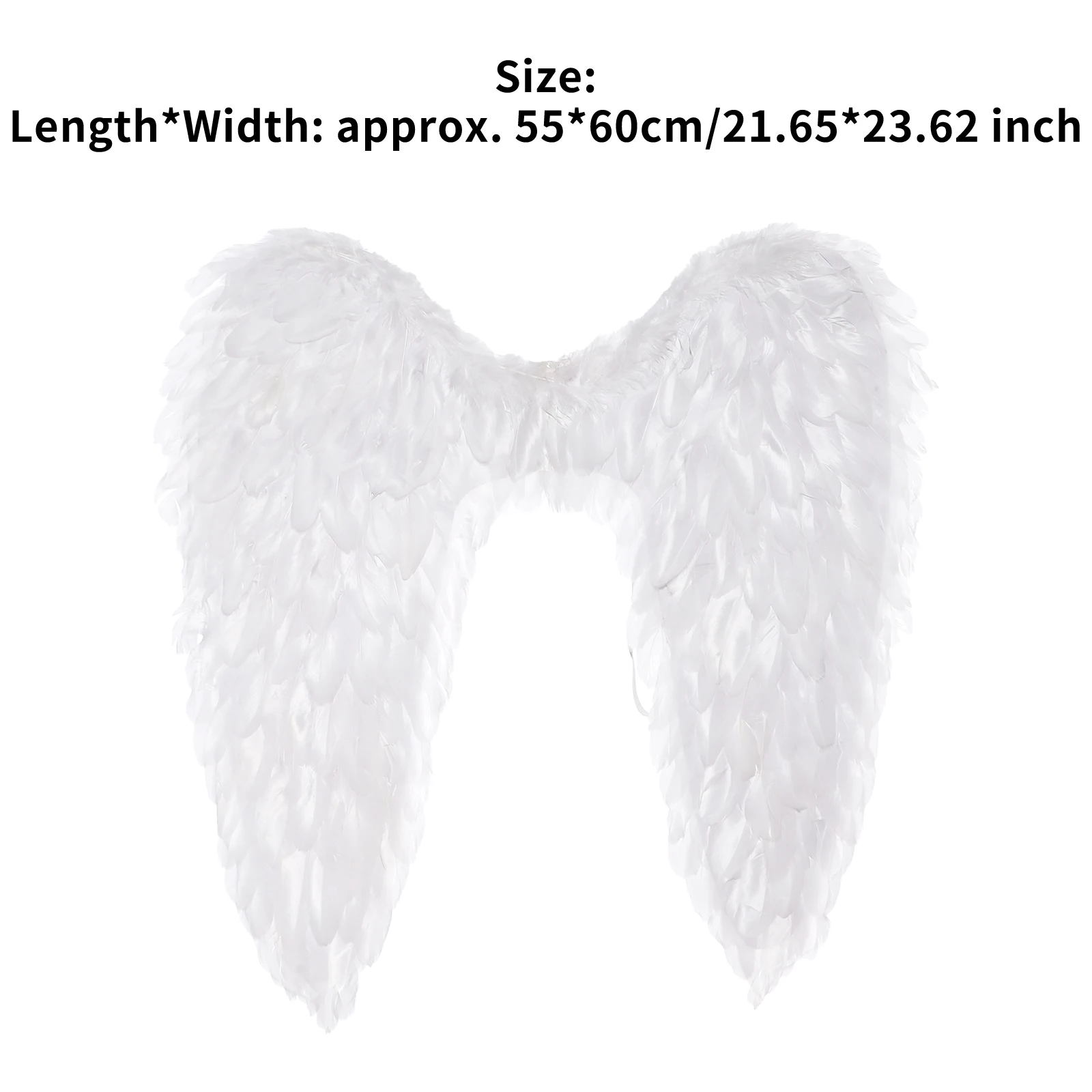 ユニセックス大人天使の羽の羽妖精の羽の羽手作り弾性ストラップパーティー小道具ハロウィン仮装コスチュームアクセサリー