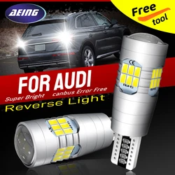 2pcs T15 LED Reverse Light Blub Backup Lamp W16W 921 No Error For Audi A3 A4 A5 A6 S3 S4 S5 S6 SQ5 Q3 Q5 TT RS3 RS4 RS5 RS6 8P
