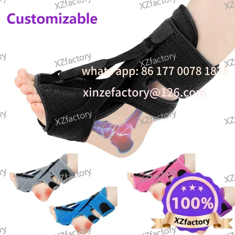 

Customizable Adjustable Night Splint For Plantar Fasciitis Pain Relief Soft Foot Drop Brace Sleeping Achilles Tendon Stretcher