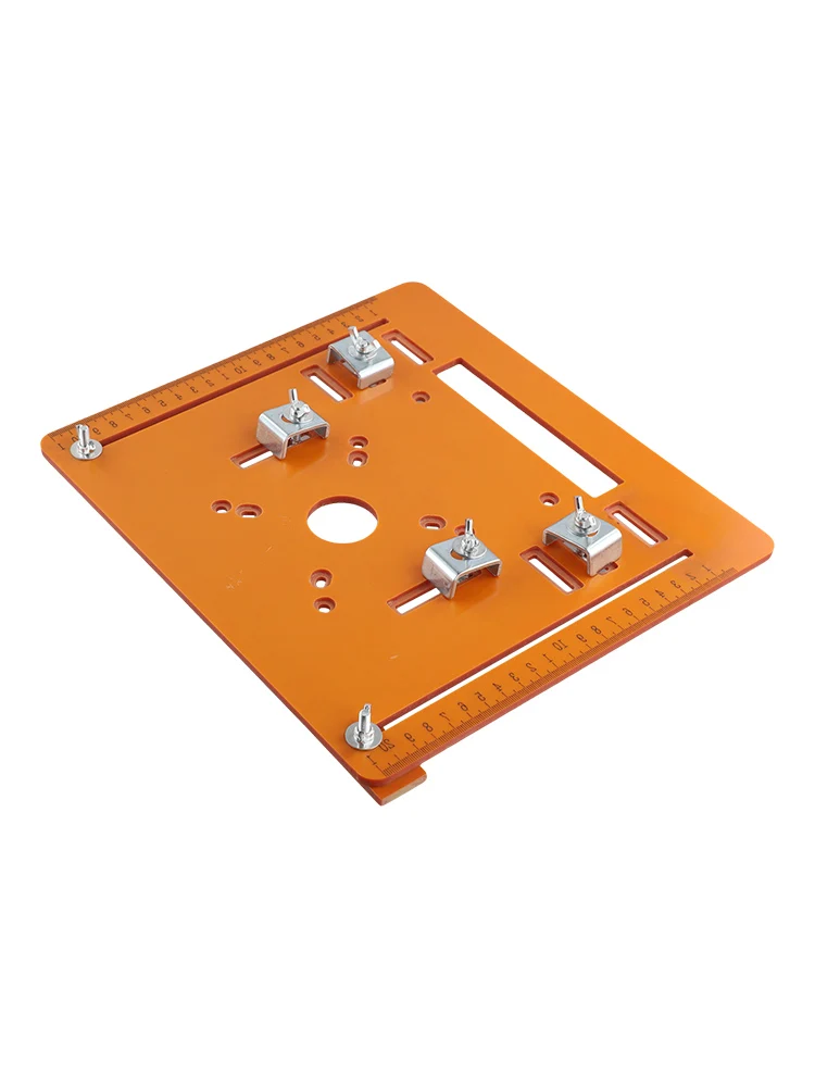 Piastra di Base per taglierina 1pc piastra di guida in bachelite Base per sega piastra inferiore per guida regolabile accessorio per la lavorazione del legno parti di utensili elettrici